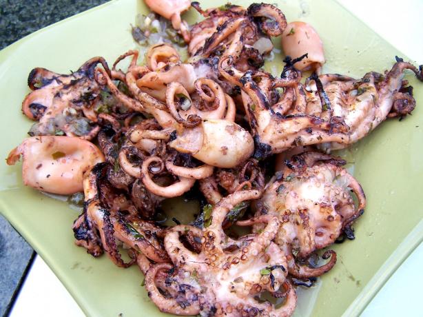 Octopus Grilled Very Tender. Photo by Rita~