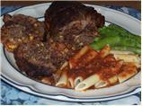 Braciola (Braciole) With Tomato and Wine Sauce. Photo by papergoddess
