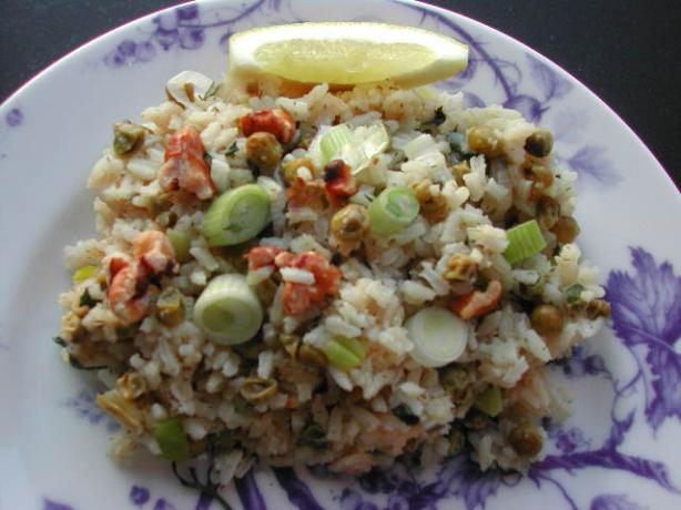 2bleu's Lemony Rice With Peas (Risi E Bisi). Photo by Kumquat the Cat's friend