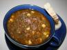Sausage and Black Lentil Stew. Recipe by Engineer in the Kitchen
