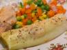 Leeks Braised With Parmesan Cheese. Recipe by Shahana