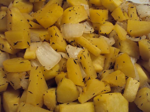 Oven Roasted Butternut Squash With Marsala. Photo by dicentra