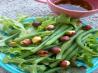 Green Bean and Hazelnut Salad. Recipe by Annacia