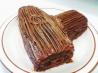 Stump on a Log Chocolate Cake. Recipe by 2Bleu