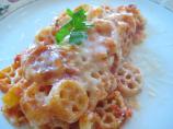 Baked Pasta & Cheese With Tomatoes