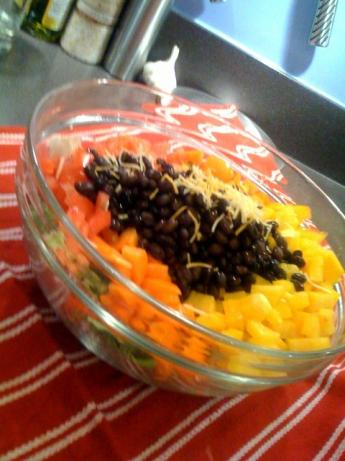 Bulls Eye Salad. Photo by Pepper Monkey