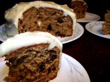 Cake With Green Tomatoes and Cream Cheese Frosting