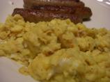 Fluffy Scrambled Eggs - Lightened up a Bit