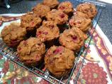 Fresh Cranberry Pumpkin Muffins