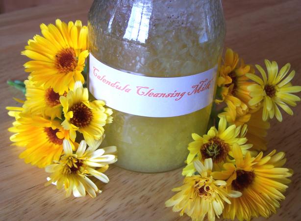Calendula Cleansing Milk. Photo by Rita~
