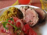 Lamb Chops Grilled in Rosemary Smoke