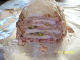 Veal or Chicken Ham and Sausage Bundle ( Feuilleton De Veau). Photo by Dotty2