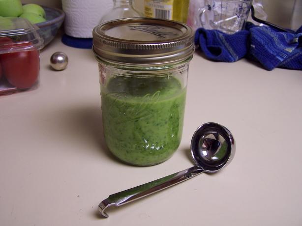 Cilantro Dressing for Salads. Photo by Colorado Veg Chef 77