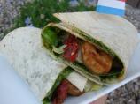 Mediterranean Shrimp Wraps
