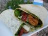 Mediterranean Shrimp Wraps. Recipe by Hey Jude