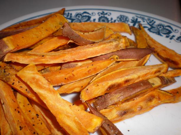 Unfried Sweet Potato Fries. Photo by mailbelle