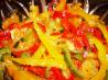Orange and Capsicum Salad With Lemon Balm Dressing
