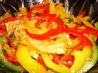 Orange and Capsicum Salad With Lemon Balm Dressing