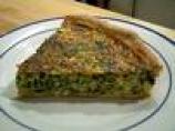 Homemade Ham & Spinach Quiche