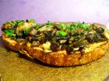 Three Mushrooms Crostini