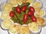 Chips and Dip Deviled Eggs