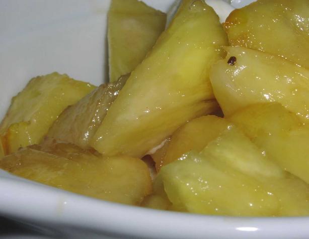 Easy Sauteed Pineapple. Photo by TeresaS
