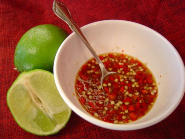 Thai Red Chile Sauce - Nam Prik Dang. Photo by Sue Lau