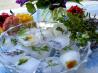 Flowers and Posies Frozen in Time! Fresh Floral Ice Cubes