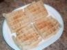 Vegan Whole Wheat Banana Flax Waffles