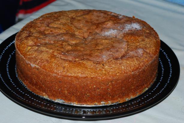 Spiced Apple and Almond Cake. Photo by Katzen