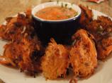 Coconut Shrimp With Pineapple-Sweet Pepper Pur&eacute;e
