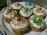 Vegan Golden Vanilla Cupcakes