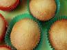 Vegan Golden Vanilla Cupcakes