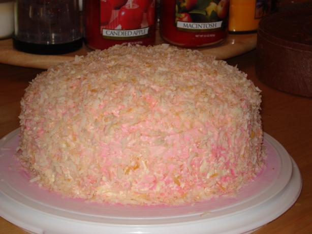 Raspberry Coconut Cake. Photo by Muffin Goddess