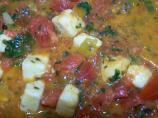 Paneer With Scallions and Tomatoes (Mulayam Paneer Bhurjee)