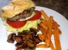 Easy  Grilled  Burgers Italiano for the BBQ