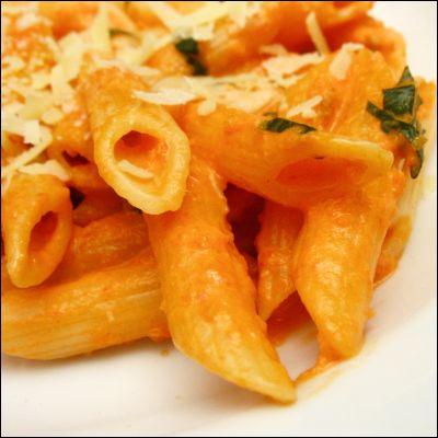 Spicy Sausage Vodka Cream Sauce. Photo by ~la petite chef~