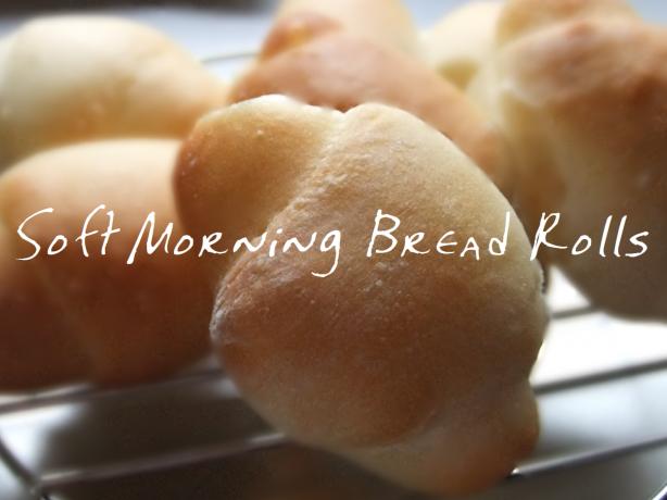 Scottish Baps - Soft Morning Bread Rolls. Photo by minmin-mika