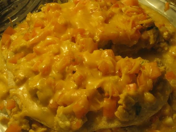 Turkey Enchilada Pie Weight Watchers. Photo by Chef Sarita in Austin Texas