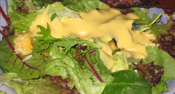 Mango-Onion Dressing. Photo by Heydarl