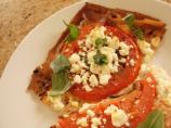 Phyllo Pizza With Fresh Tomatoes and Feta Cheese. Photo by Heirloom