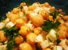Chickpea and Celery Salad. Recipe by Yaffa