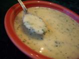 Cream of Broccoli Cheddar Soup