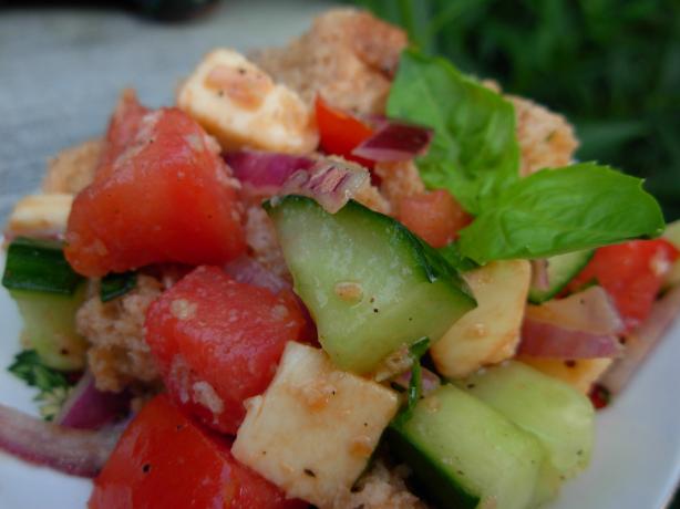 Panzanella. Photo by sassafrasnanc