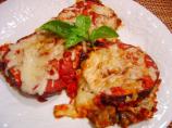 Baked Eggplant With Mushroom-And-Tomato Sauce