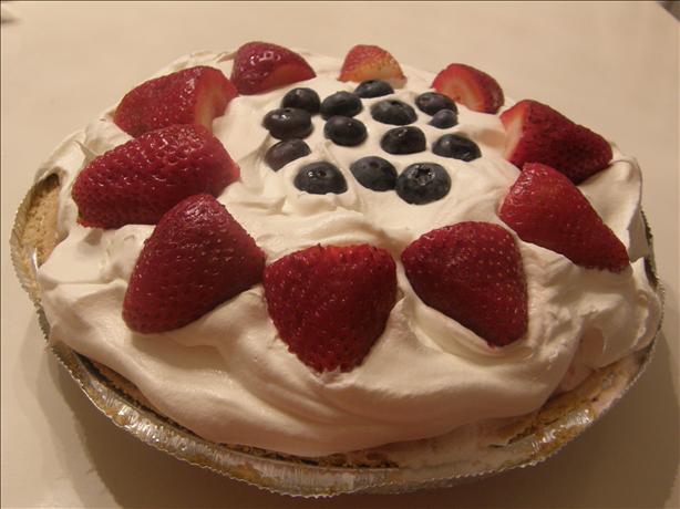 Red, White, and Blue Ice Cream Pie. Photo by mydesigirl