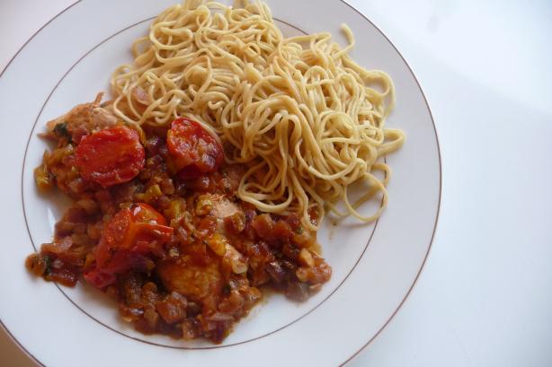 30 Minute Easy Pork Chops " Scaloppine". Photo by Tea Jenny