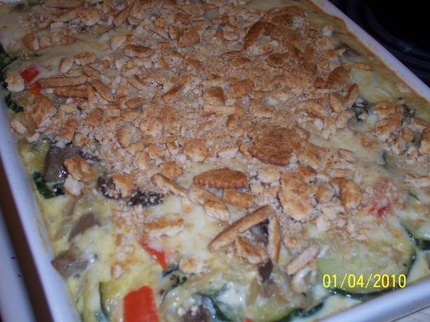 Zucchini and Eggplant Bake. Photo by Homemade Mom