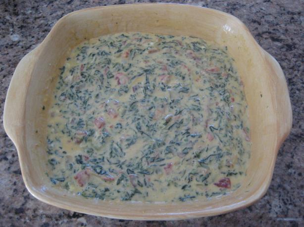 Quick Cream Cheese, Spinach & Bacon Dip (Microwave). Photo by BlondieItaliana