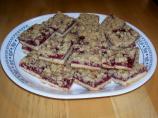 Raspberry Streusel Bars